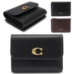 ショッピングcoach コーチ 折財布 レディース エッセンシャル カードホルダー ウォレット 三つ折り財布 コンパクト財布 ミニ財布 レザー CZ111 COACH 2025年秋冬新作
