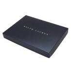 ポロラルフローレン POLO RALPH LAUREN 箱 正規店 ブランド箱 ギフトボックス 化粧箱 BOX リボン付き ネイビー 33.5×24.5×4cm【ブランド付属品】【ギフトBOX】