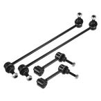 【並行輸入品】ACROPIX フロントリアスウェイバーリンクスタビライザーバーエンドリンク Audi A3用   4個パック ブラック ACRO