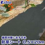 防草シート 0.5×20m 畝用 除草シート グリーン 不織布 厚手 UV耐候剤配合 高耐久 農業 園芸用 農用シート アストロ 602-59