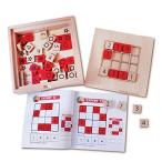 Yahoo! Yahoo!ショッピング(ヤフー ショッピング)4x4 & 6x6 木製数独ロジックシンキングパズルゲーム 60種類のチャレンジ付き並行輸入