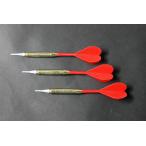 ダーツ矢 ソフトチップ ハウスダーツ3本セット PRO DARTS仕様 レッド 初心者