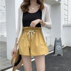 ショートパンツ レディース 夏 短パン ワイドパンツ ショート丈 ハーフパンツ 短パン パンツ ボトムス ゆったり スウェット 部屋着 代引不可