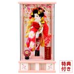 羽子板 初正月 ケース飾り パノラマ姫桜 10号 ピンク h281-mmcp-hime10p