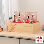 雛人形 コンパクト 収納飾り 木目込み 幸一光 和works とのとひめ 桐箱入り h283-koi-miww100 雛 人形 コンパクト収納飾り 親王飾り おしゃれ インテリア