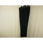  school Tiger Aomori гора рисовое поле средняя школа школьная форма (. Ran ) волна ткань брюки ( темно-синий?) W88 б/у торговец произведена чистка 