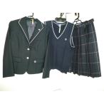 TOMBOW( стрекоза ) Aomori гора рисовое поле старшая средняя школа женщина форма 3 позиций комплект ( верхняя одежда M, юбка W66, вязаный лучший L),. глава имеется б/у торговец произведена чистка 