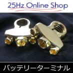 在庫限り特価売り切りバッテリーターミナル　Ｄ端子用　＋−ペア　4ゲージx1　8ゲージx2　LEDバルブプレゼントキャンペーン対象品
