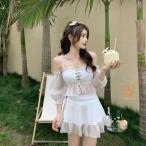  новый продукт! Rush Guard бикини купальный костюм женский body type покрытие раздельный верх и низ в комплекте 3 пункт Корея морская вода . ультрафиолетовые лучи меры uv cut горячие источники мама купальный костюм 20