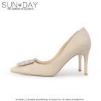 レディース靴 美脚 ウエディングシューズ 結婚式 ハイヒール ポインテッドトゥパンプス 花嫁 二次会 ピンヒール ブライダル パーティー 舞台用靴