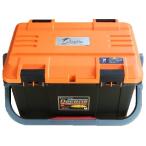 NEW【リングスター】大型工具箱 ドカット D-5000 オリジナルカラー 本体マットブラック/ 蓋オレンジ/ブラックバックル 中皿が小さくなりました  在庫