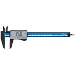 シンワ デジタルノギス カーボンファイバー大文字 150mm 19990 測定範囲0.1〜150mm ネコポス可 。