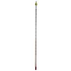 シンワ 棒状温度計 H-1S アルコール -20〜105℃ 30cm 72746 サイズ300x6x6mm 。