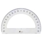 シンワ 分度器 アクリル製 180° 15cm 半円 74918 サイズ152x2mm ネコポス可 。