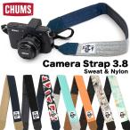 CHUMS チャムス カメラストラップ Camera Strap 3.8 スウェットナイロン Sweat Nylon