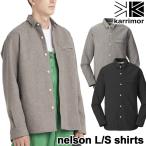 セール シャツ karrimor カリマー nelson L/S shirts ネルソン 長袖 (メンズ)