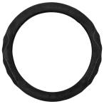 スエード ステアリングカバー ハンドルカバー 外径38cm 滑り止め ヴェゼル RU3/4 オデッセイ フィットハイブリッド GP1/4/5/6 内装