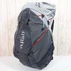 Unisex OneSize グレー系 Rab ( ラブ ) ミュオン 50 Muon 50 Pewter/Graphene ナイロン バッグ ストレージ バックパック