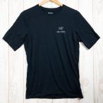 Men's XS ブラック系 Arcteryx ( アークテリクス ) イオニア メリノ ウール アーク ワード ショートスリーブ Ionia Merino W
