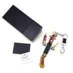 プラダ キーホルダー PRADA キーリング チャーム バッグチャーム ロボット ブラック 2AR260