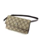 Yahoo! Yahoo!ショッピング(ヤフー ショッピング)グッチ バッグ GUCCI ウエストポーチ ヒップバッグ GG柄 PVC レザー ベージュ ブラウン 137376