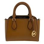 【新品】マイケルコース MICHAEL KORS DARIA 2 IN 1 サッチェル ミディアム 2WAY ショルダーバッグ ブラウン PVC / レザー 35S2G6KS6L