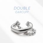  ушные каффы простой 2 полосный серебряный 925 цепь аксессуары одна сторона уголок для pi0595