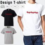 Tシャツ メンズ 半袖 ブランド ユニセックス 刺繍風プリント フラワー 花柄 トレンド かわいい おしゃれ クルーネック プリントTシャツ