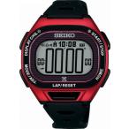  бег часы Seiko наручные часы мужской Super Runners S690 солнечный металлик красный SBEF047