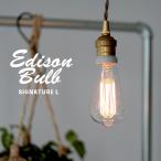 Edison Bulb Signature (L) エジソンバルブ シグネチャー L / 40W / 60W / E26 DETAIL