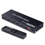 ELEVIEW HDMI Matrix селектор 4 ввод 2 мощность звук разделение ( оптический цифровой /3.5mm) 4K60Hz 1080p120Hz down ske