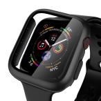 NIMASO Apple Watch Series 6/5/4/SE3/SE2/SE 40mm для кейс усиленный стекло в одном корпусе ударопрочный черный 