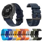 26MM 22MM частота for Garmin Fenix 7/7X для замены силикон производства ремень соответствует Garmin Approach S60 S62 MARQ F