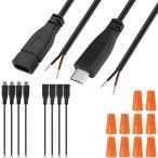 Xiatiaosann USB C кабель 5V разводка питания Type C коннектор женский мужской удлинение кабель USB C собственное производство терминал 2 булавка зарядное устройство штекер линия Ardui