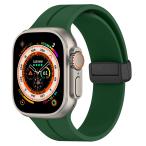 磁気バックルデザインウォッチバンドコンパチブル Apple Watch バンド 38mm 40mm 41mm 42mm 44mm 45mm 46mm