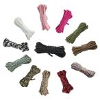  Samco spala код 12 -цветный набор палатка трос 4mm длина 3m кемпинг уличный красочный выдерживаемая нагрузка многофункциональный DIY умение произведение садоводство трос ..b