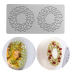  кекс re- маленький do силикон гонки phone Dan mold shuga- craft Impression mold еда для кекс минут . кулинария украшение 2 дыра leaf Circle 