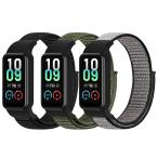 [Onetmpre] нейлон частота. Amazfit Band 7 soft нейлон спорт ремешок регулировка возможный "дышит" для замены напульсник женский мужчина часы 