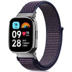[RoSoki] バンド Xiaomi Redmi watch 3 Active 対応 ナイロンバンド ベルクロバンド 軽量 柔らかい マジックテープ