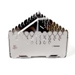 MiliCamp спиртовая плита защита от ветра . таган в одном корпусе нержавеющая сталь алкоголь горелка твёрдое топливо уличный Solo кемпинг для ( упаковочный пакет имеется )