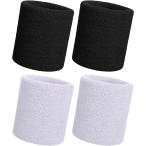  напульсник спорт частота запястье поддержка [4 шт. комплект ] легкий . пот скорость . вентиляция эластичность антибактериальный дезодорация бейсбол теннис бадминтон бег спорт пот 