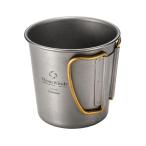 ショッピングマグ Thous Winds チタンマグカップ シングルカップ アウトドアマグカップ チタン製 軽量 頑丈 直火 おしゃれ ソロキャンプ キャンピング メッ