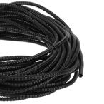 DMiotech 100ft тросик салон split камера 1/4 дюймовый, код протектор ..to для гибкий темно синий канал кабель управление офисная работа место, семья 