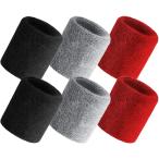  напульсник 6 шт. комплект [ ощущение . мягкий ][ умеренный . толщина ] запястье опора спорт частота пот прекращение защита эластичность есть легкий . скорость . антибактериальный дезодорация полотенце ткань .