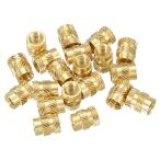 PATIKIL M6s красный вставка M6x10x8mm,20 шт латунь нагрев комплект вставка женский s красный вставка me Trick новый Lynn 