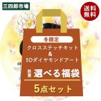 SALE 福袋 クロスステッチキット 何の絵を届くまでお楽しみ　手作り　日本語説明書付き　三四郎市場