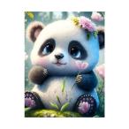  бриллиант искусство комплект Panda симпатичный животное способ простой рукоделие модный начинающий DIY ручная работа декортивный элемент День почитания пожилых людей маленький подарок 