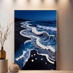 [ новинка ]pa- искусственная приманка to бриллиант искусство рукоделие комплект волна песок . море голубой живопись маслом style жемчуг Kirakira бисер искусство начинающий комплект дизайн печать DIY шедевр взрослый ребенок 