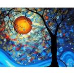  бриллиант искусство полный месяц . дерево месяц ночь. дерево Tree and Full Moon начинающий DIY бисер картина простой взрослый ребенок часть магазин . чай настоящее время стена искусство декортивный элемент рукоделие комплект искусство 