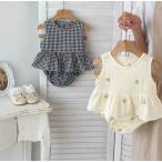  детская одежда девочка весна лето Kids одежда 66/73/80/90/100cm комбинезон детский комбинезон безрукавка модный дешевый симпатичный ребенок одежда 